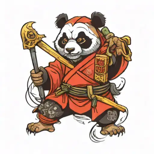 Panda Samurai On