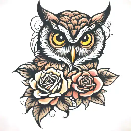 Owl Rose