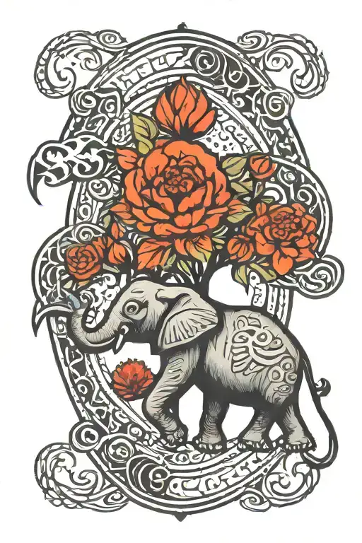 God Is Greater Than The Highs And Lows Symbol With Elephant