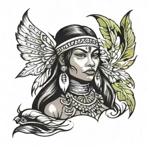 Nicaraguan Native American Woman