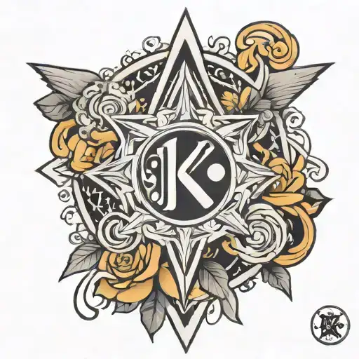 Goddess Symbol With A K