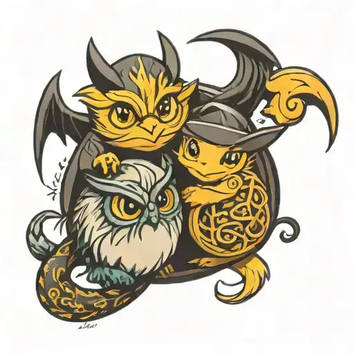 Harry Potter Pokemon Lord Of The Rings Intertwined