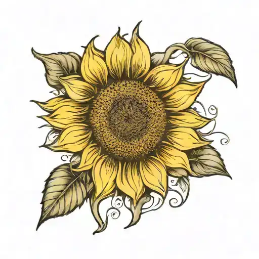 Single Sunflower