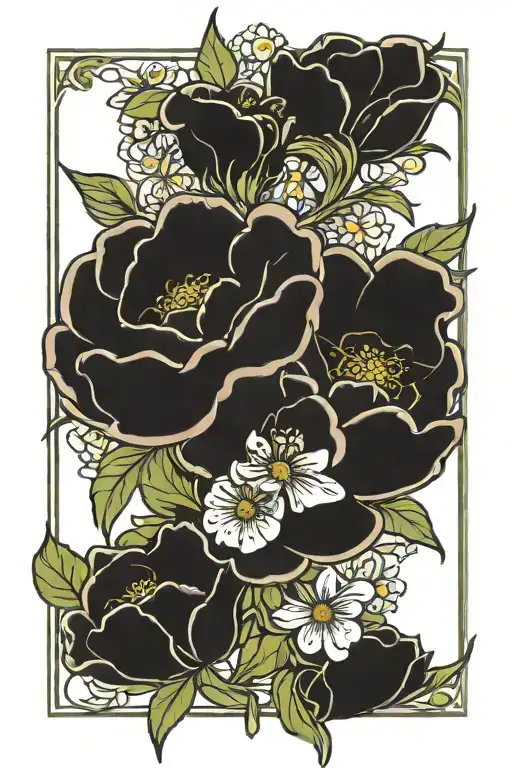 May June July August Birth Flowers Intertwined