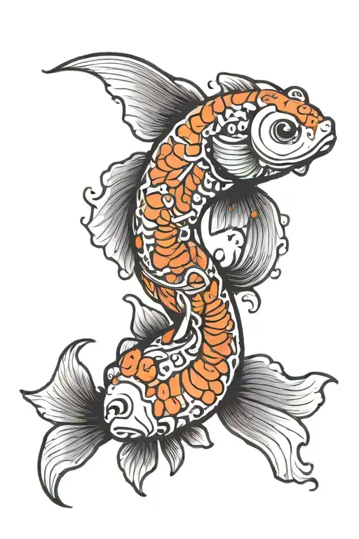 Semicolon Koi Fish Psilocybin