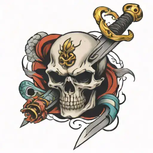Sword Skull Snake