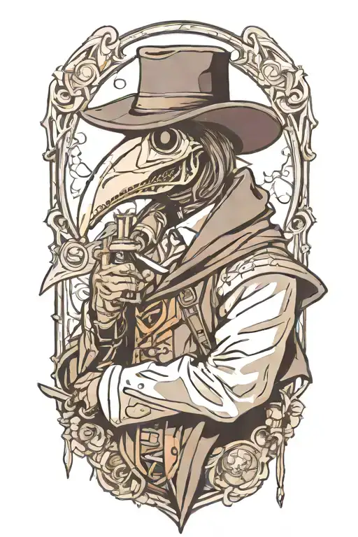 Plague Doctor Anime Character