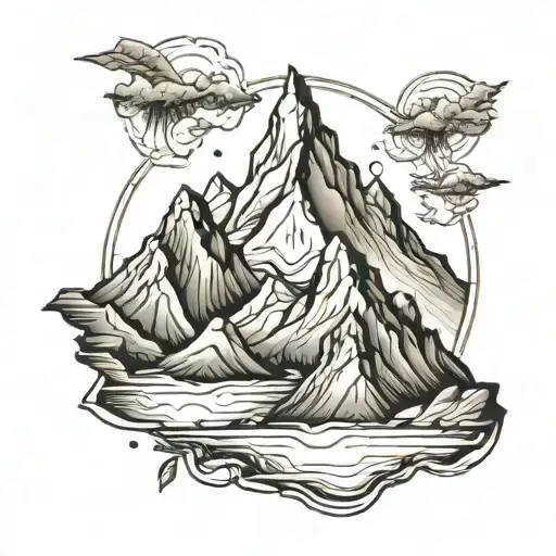 Simple Mountain Peak