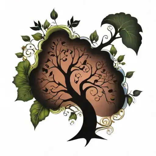 A Family Tree With Each Branch Representing A Different Musical Genre