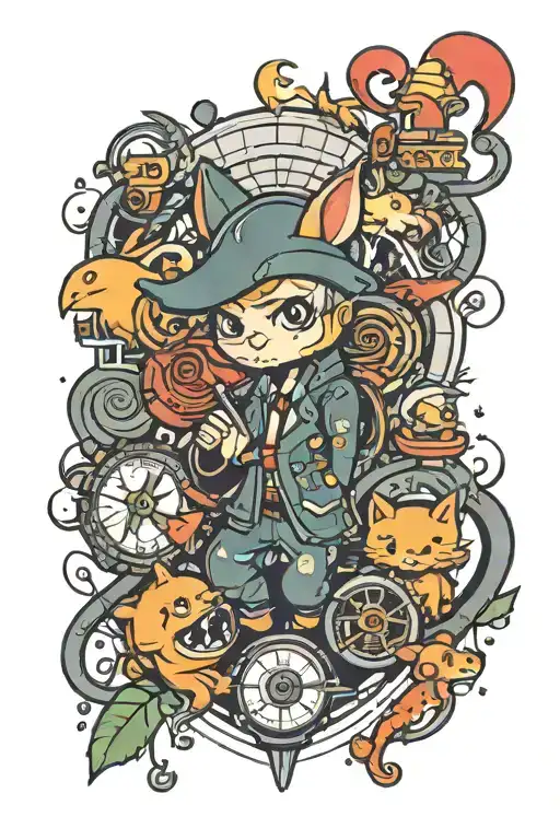 Advanturetime Cartoon Characters And Symbols