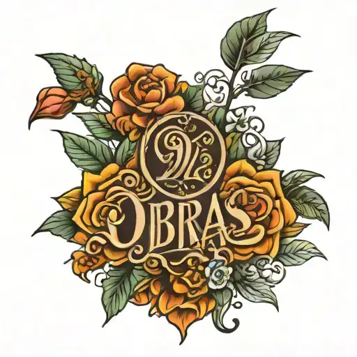 Word 'Obras' With Year 2022