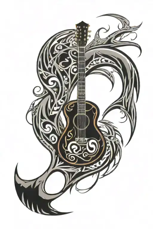 Tribal Guitar Merging