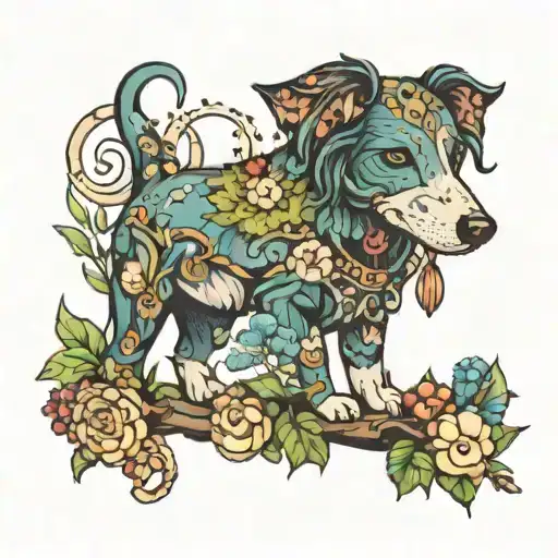 Birth Chart Water Dog Into Plants And Gemstones