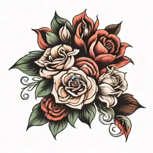 Birth Flowe Bouquet Made