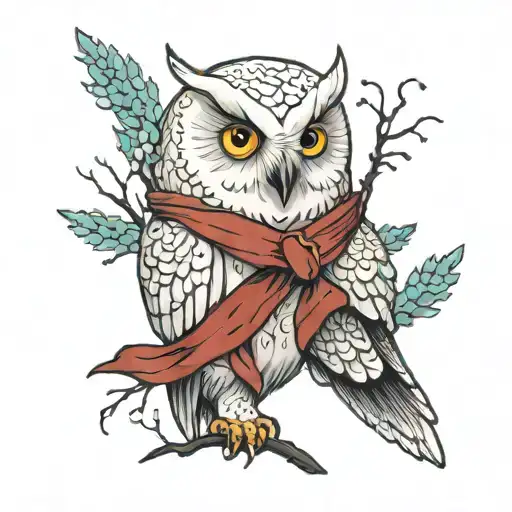 Snow Owl Harry Potter