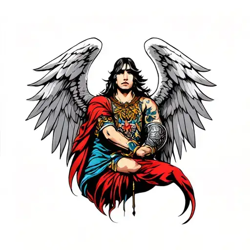 Warrior Angel Watching