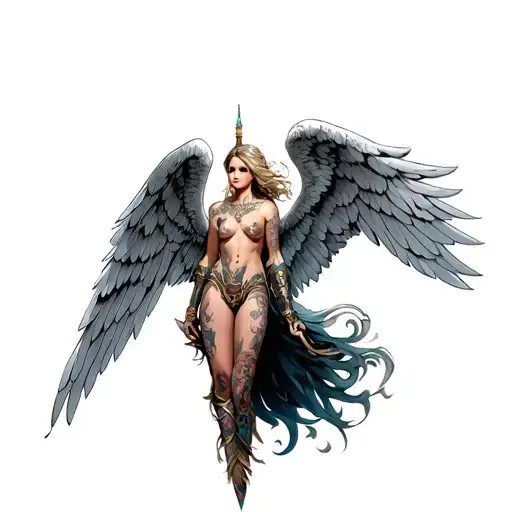 Warrior Angel Female Angel