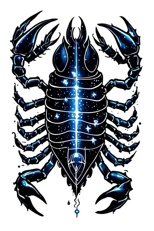 Scorpio And Cancer Constellation