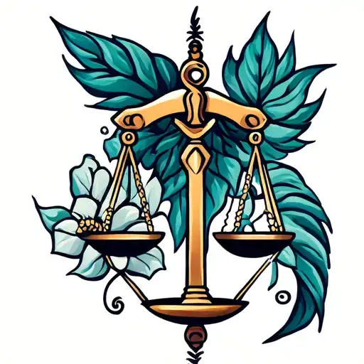 Libra Symbol Made