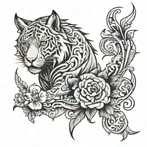 Alpha Male Sleeve Tattoo Design