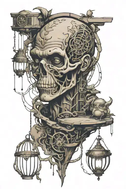 Fittness Guy Scapes From The Mind Cage