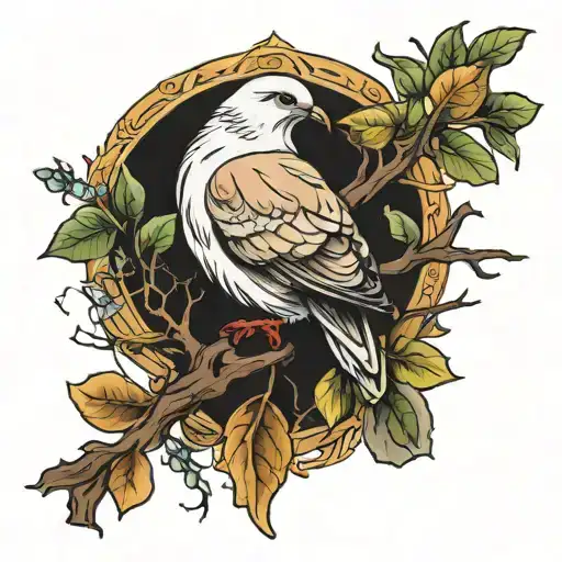 Dove On A Dying Branch