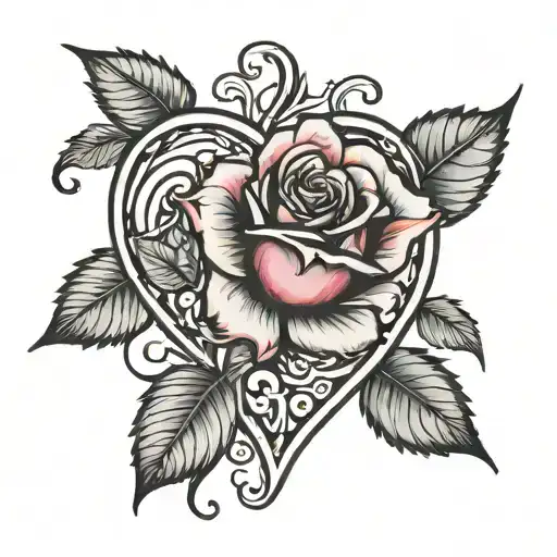 Heart Rose
