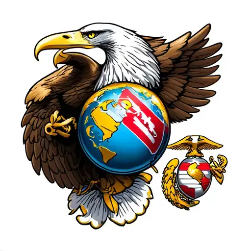 Marine Corps Eagle Globe