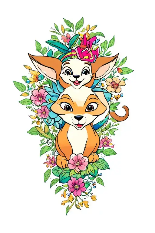 Disney Animals Enjoying