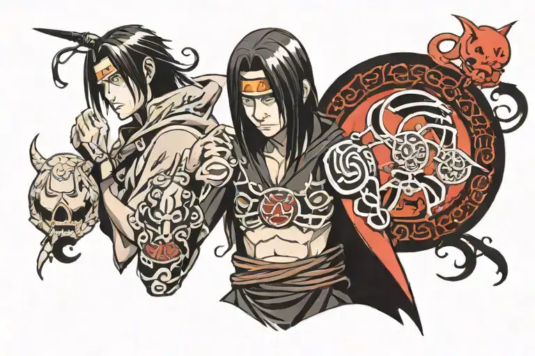 Anime Itachi Uchiha Tattoo Ideas