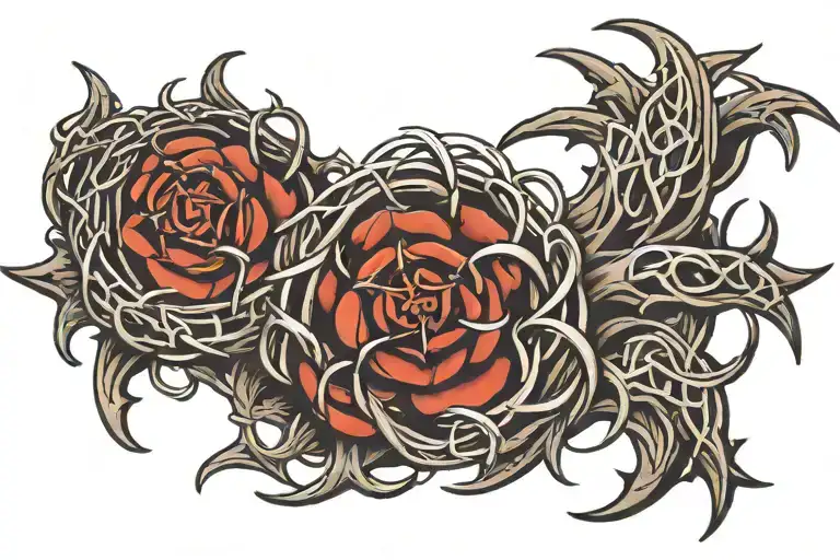 Crown Of Thorns Ichthus