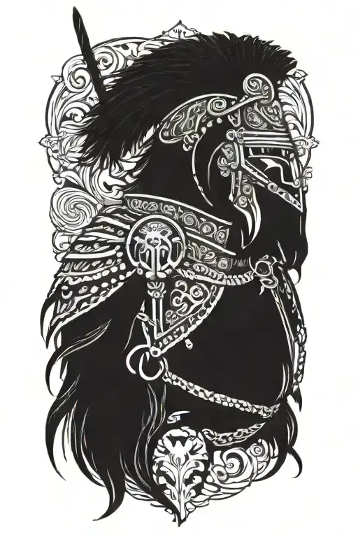 Polish Hussar Mixed With The Tasmanian