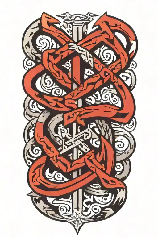 Polish Runes Symbolizing Strength And Resilience