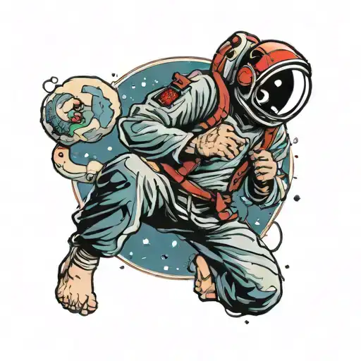 Jiu Jitsu And Space