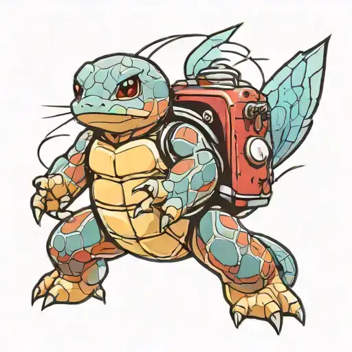 Firefighter Squirtle