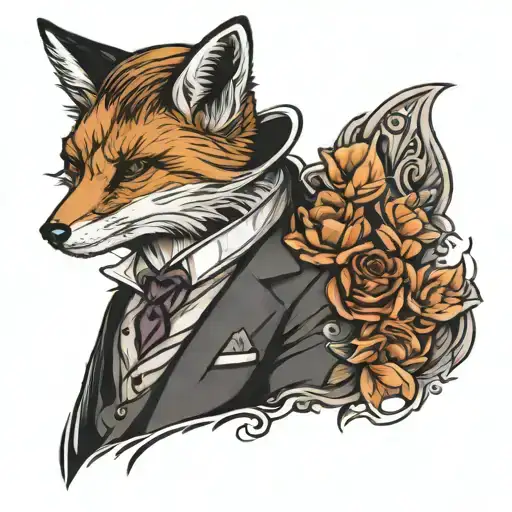 Fox In A Tux