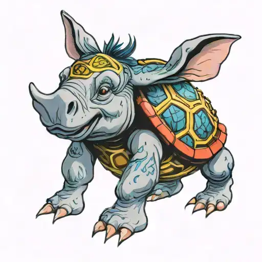 Eeyore In Turtle Shell