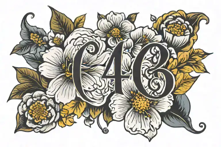 444 Numbers With December Birth Flower