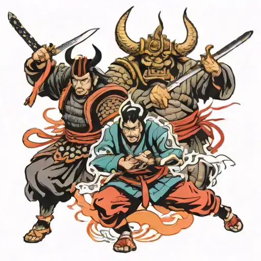 Samurai Vs Demon