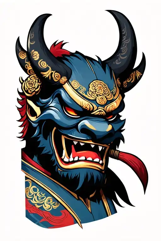 Oni Mask Samurai