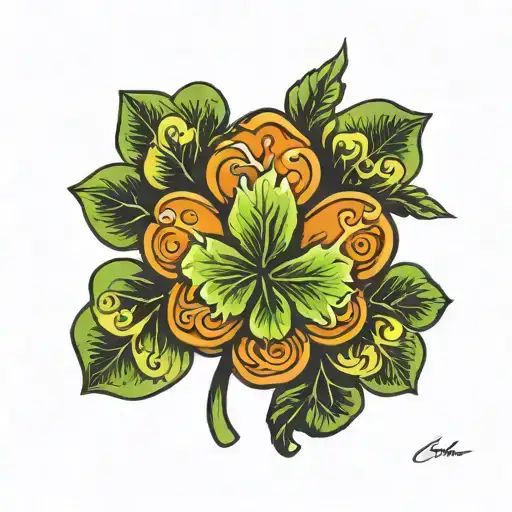 Be Kind And Clove Leaf Clover