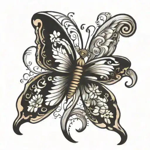 Crescent Moon Butterfly