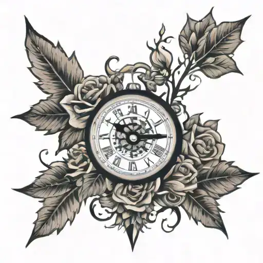 Slull Rose's Clock Compass Trees