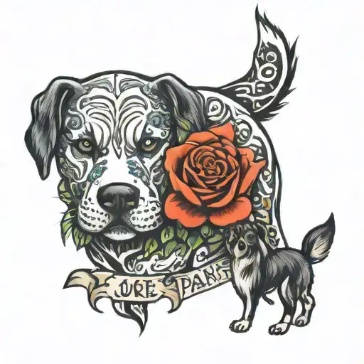 A Blend Of The Names Joe And Parker With A Dog Theme