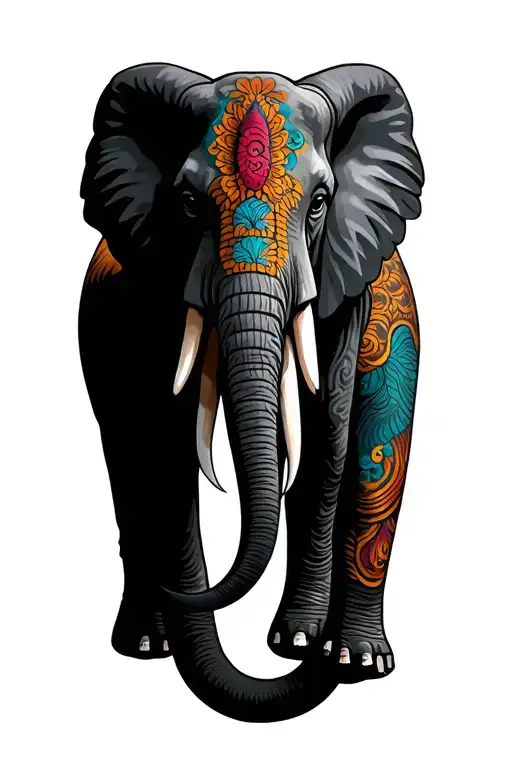 Elephant Adorned