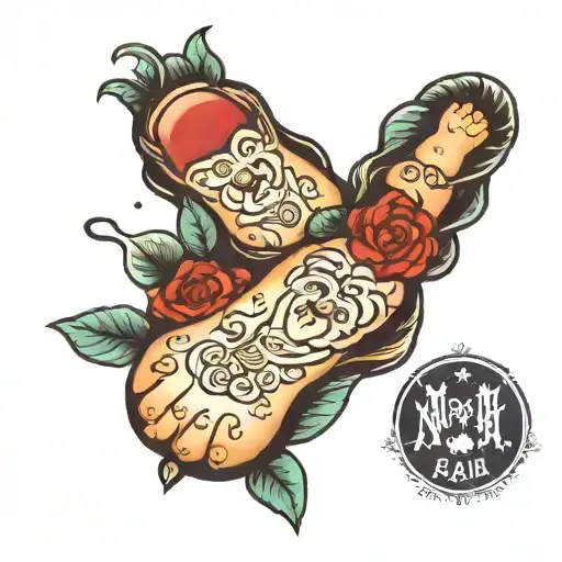 Footprints Baby Noah