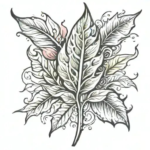 Leaf And Fire Rising