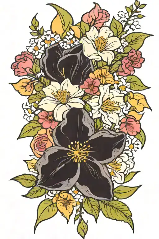 Birth Flower Bouquet