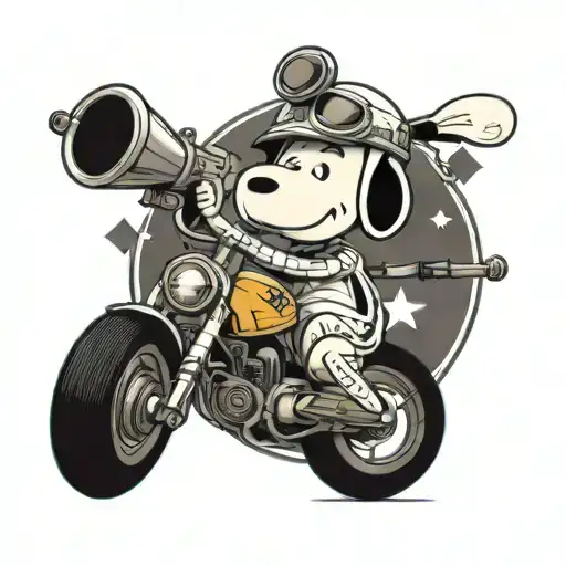 Snoopy And Stormtrooper