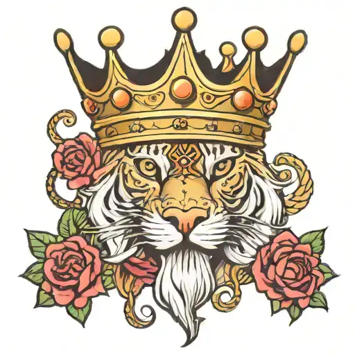 King Crown Adorned
